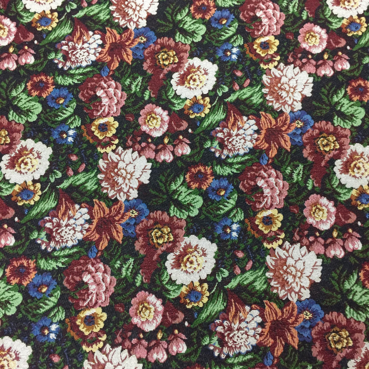 Cottage Garden Polyester Jacquard Fabric for Bags Polyester Jacquard Fabric