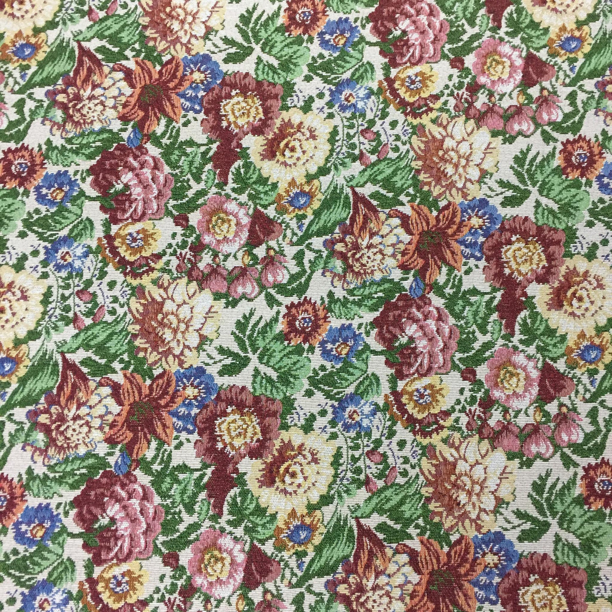 Cottage Garden Polyester Jacquard Fabric for Bags Polyester Jacquard Fabric