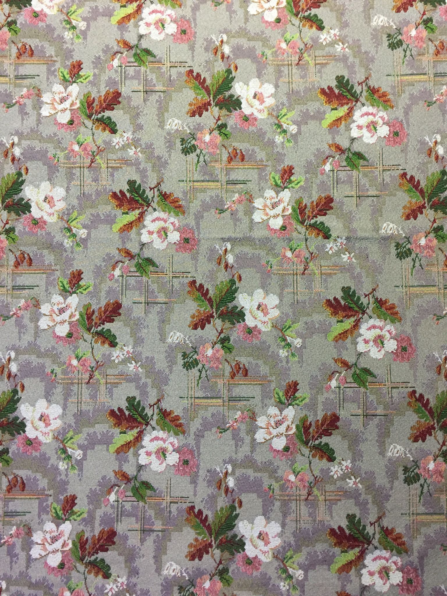 Framed Blossom Polyester Jacquard Fabric for Bags Polyester Jacquard Fabric