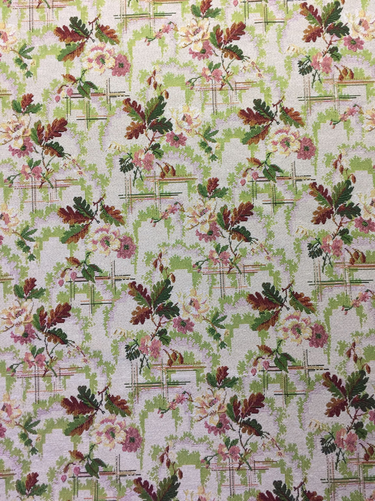 Framed Blossom Polyester Jacquard Fabric for Bags Polyester Jacquard Fabric