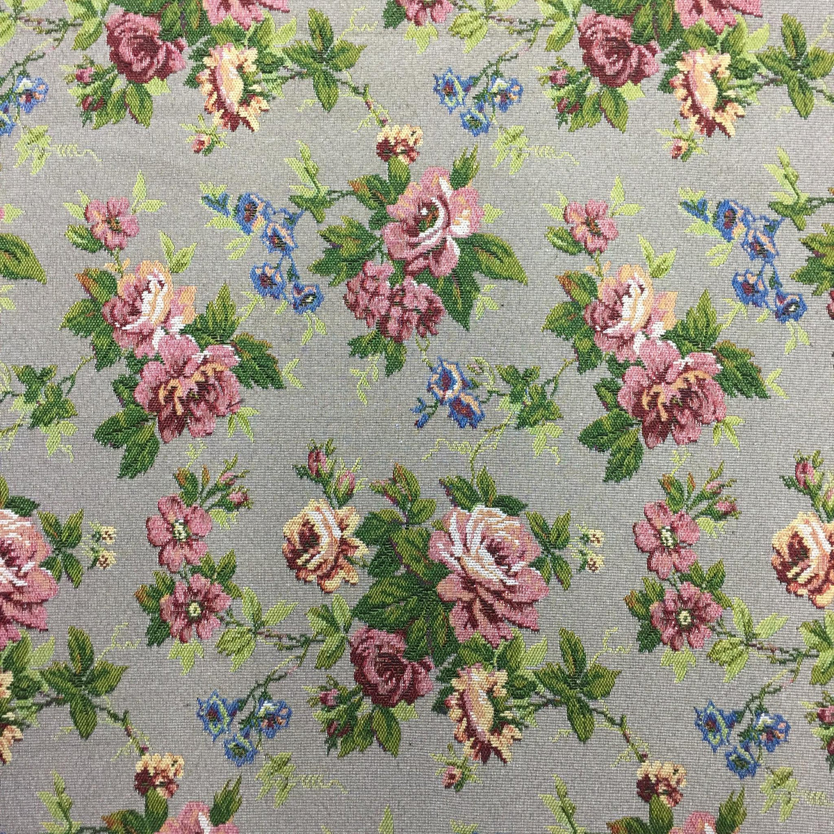 Garden Rose Polyester Jacquard Fabric for Bags Polyester Jacquard Fabric