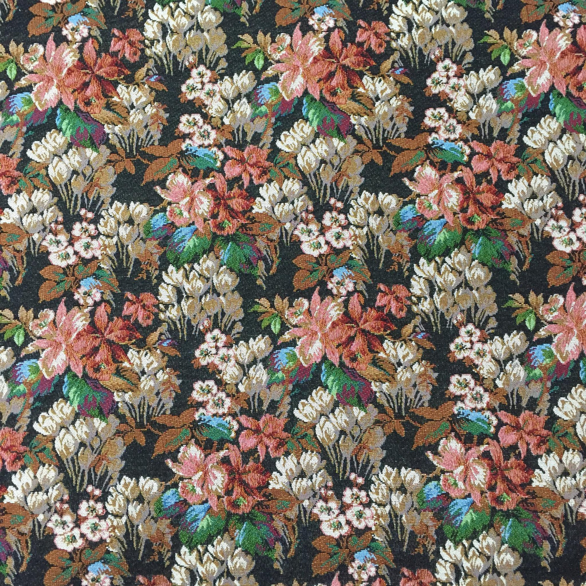 Heirloom Bouquet Polyester Jacquard Fabric for Bags Polyester Jacquard Fabric