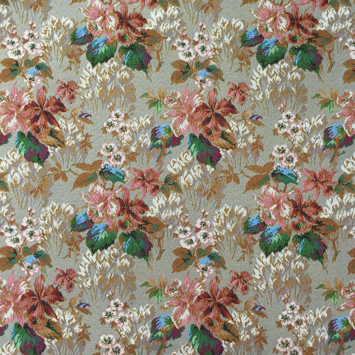 Heirloom Bouquet Polyester Jacquard Fabric for Bags Polyester Jacquard Fabric