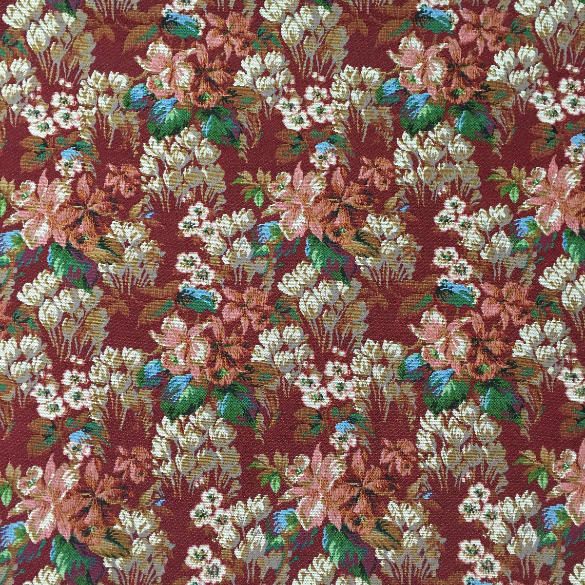 Heirloom Bouquet Polyester Jacquard Fabric for Bags Polyester Jacquard Fabric