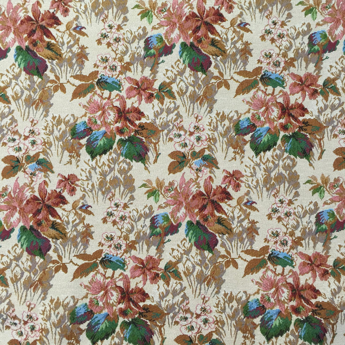 Heirloom Bouquet Polyester Jacquard Fabric for Bags Polyester Jacquard Fabric
