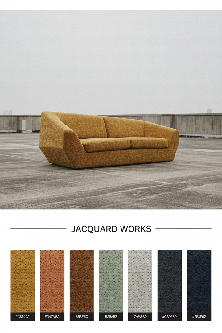 JACQUARD WORKS Editorial Poster