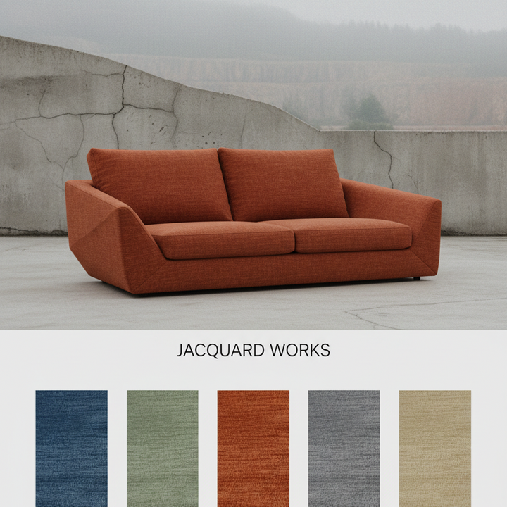 JACQUARD WORKS Editorial Poster