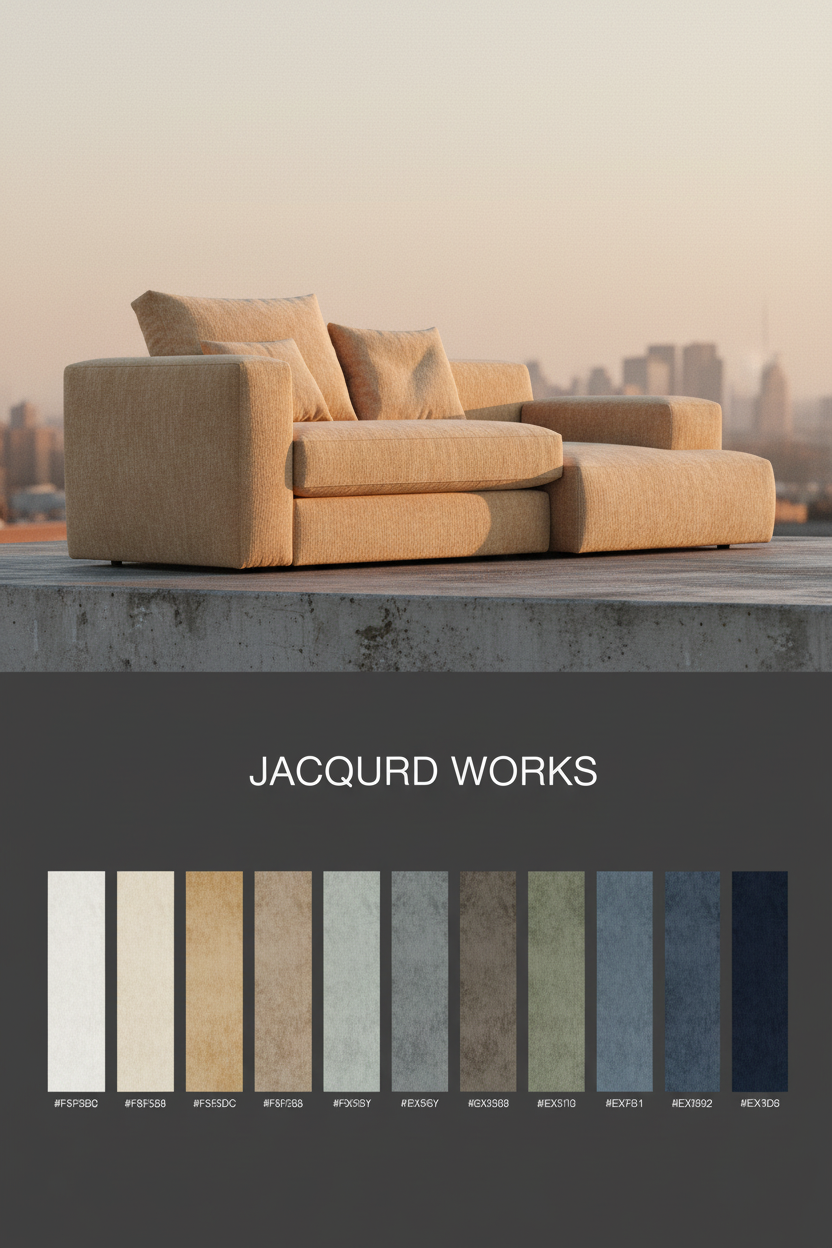 JACQUARD WORKS Editorial Poster