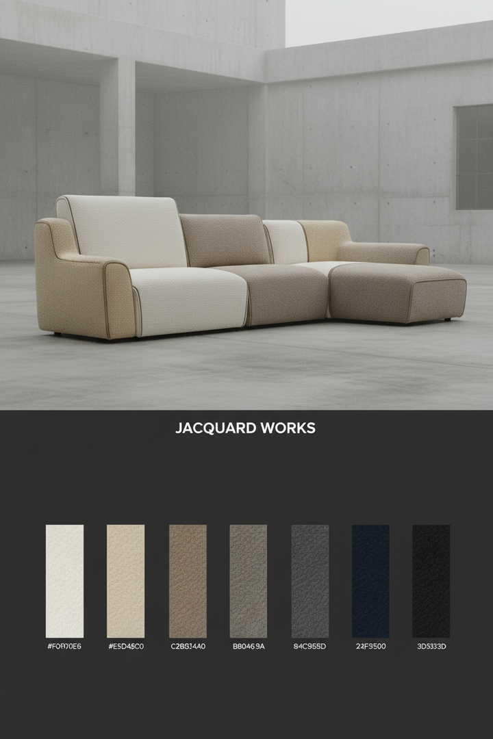 JACQUARD WORKS Editorial Poster