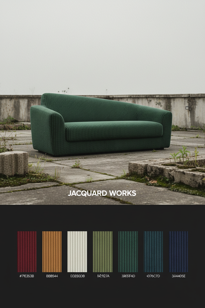 JACQUARD WORKS Editorial Poster