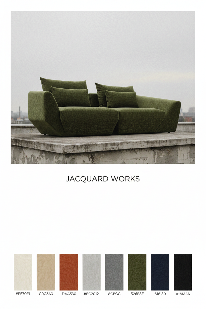 JACQUARD WORKS Editorial Poster