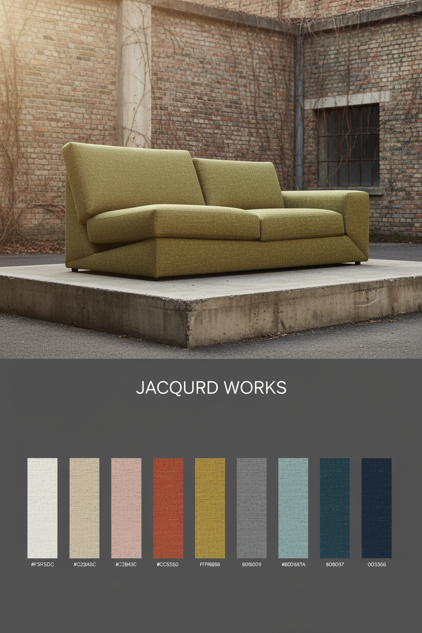 JACQUARD WORKS Editorial Poster