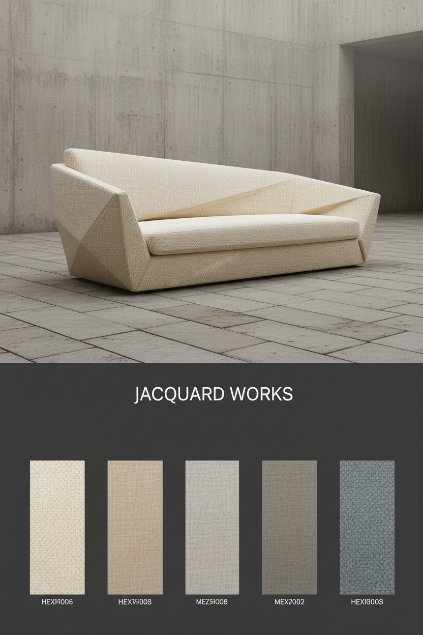 JACQUARD WORKS Editorial Poster