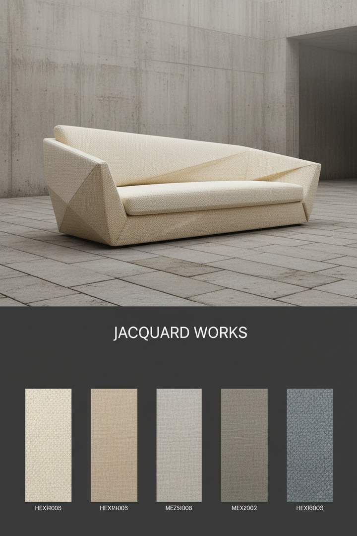 JACQUARD WORKS Editorial Poster