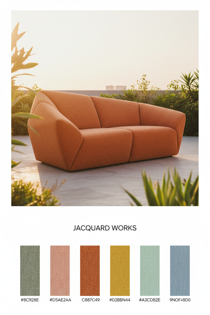 JACQUARD WORKS Editorial Poster
