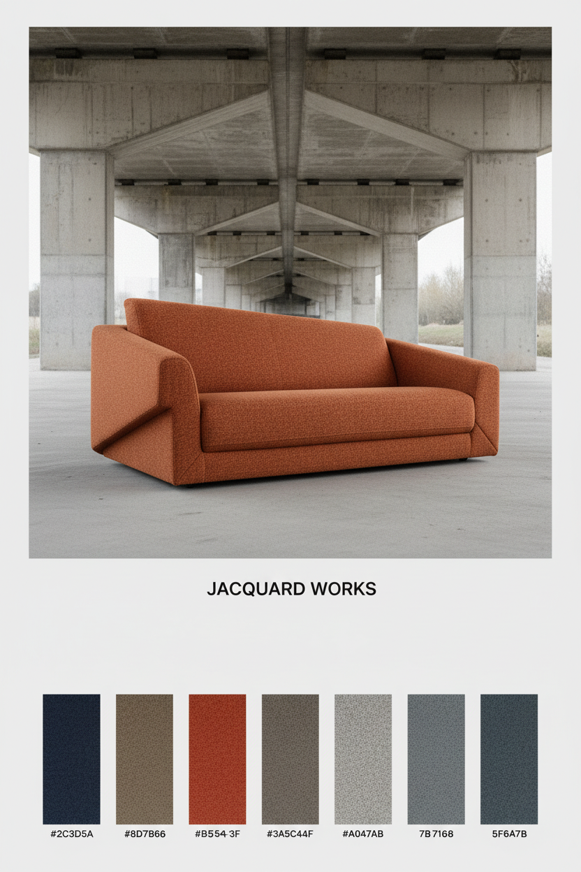 JACQUARD WORKS Editorial Poster