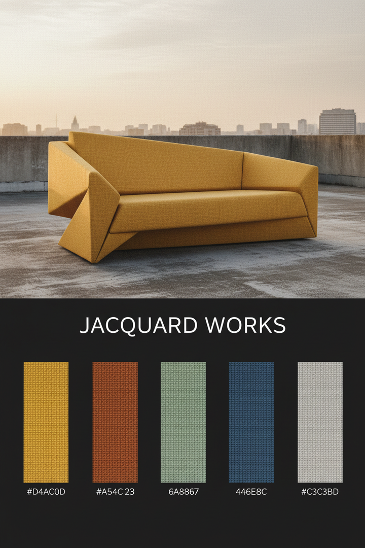 JACQUARD WORKS Editorial Poster