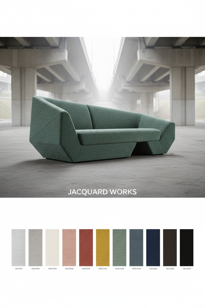 JACQUARD WORKS Editorial Poster