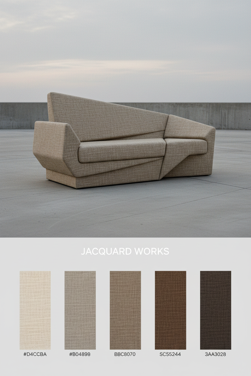 JACQUARD WORKS Editorial Poster