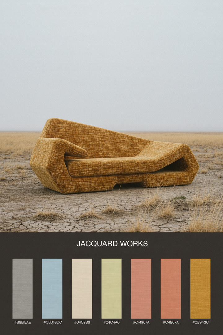 JACQUARD WORKS Editorial Poster