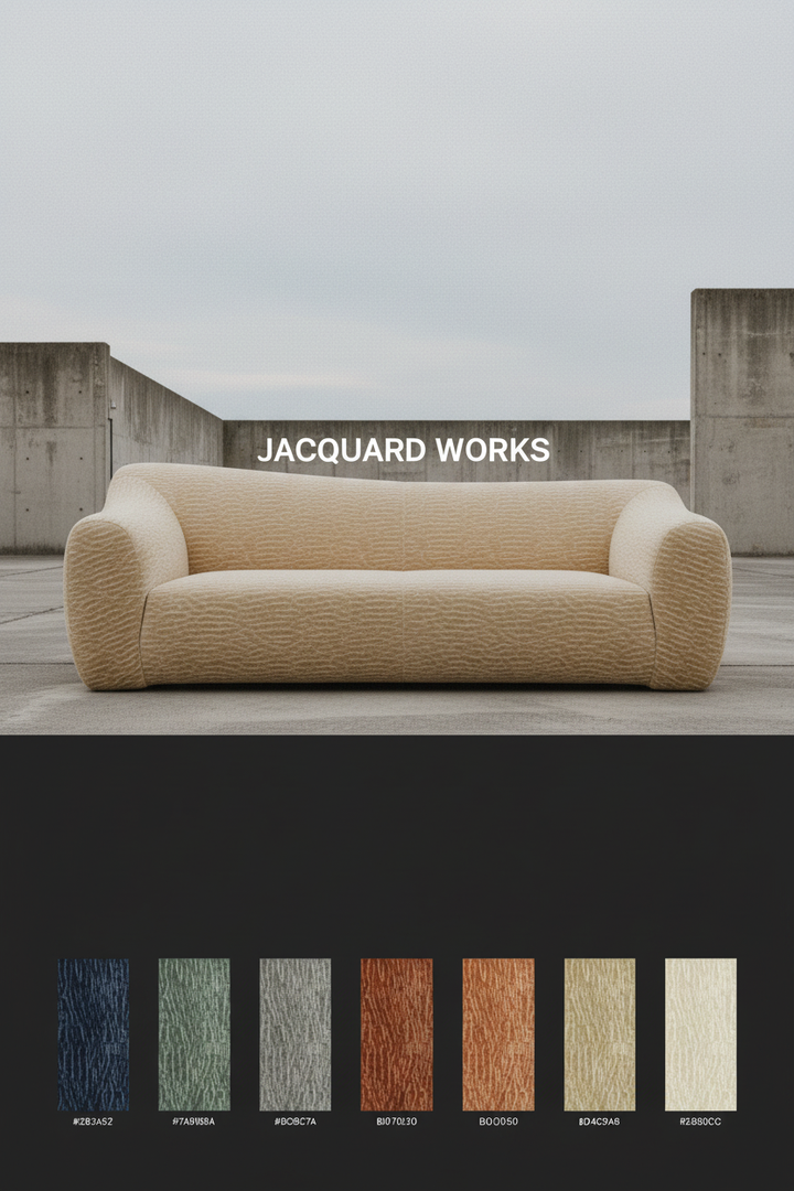 JACQUARD WORKS Editorial Poster