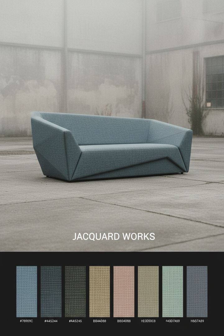 JACQUARD WORKS Editorial Poster