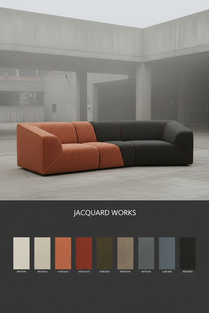 JACQUARD WORKS Editorial Poster