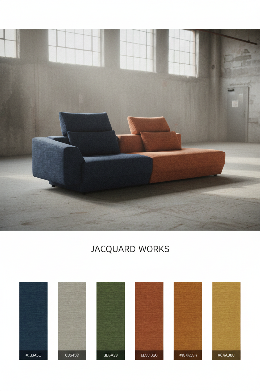 JACQUARD WORKS Editorial Poster