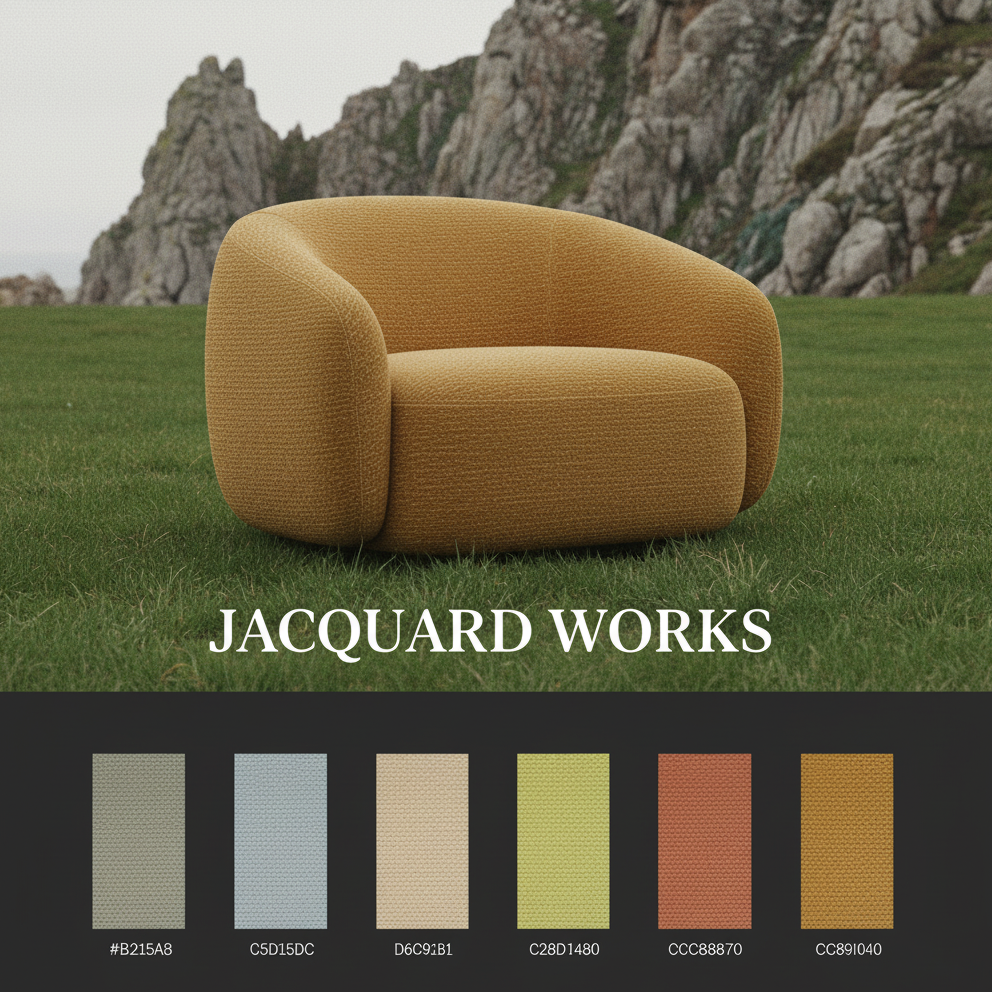 JACQUARD WORKS Editorial Poster