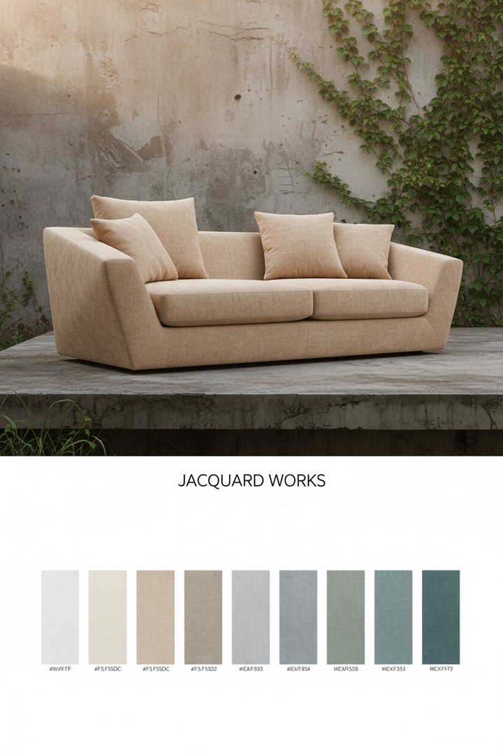 JACQUARD WORKS Editorial Poster