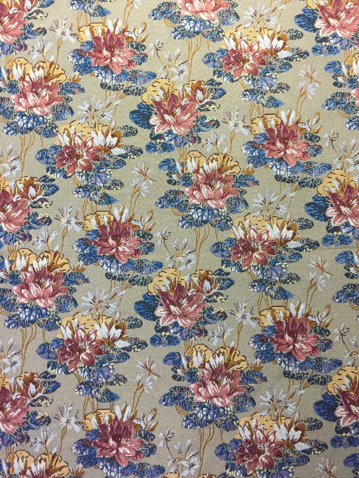 Layered Bloom Polyester Jacquard Fabric for Bags Polyester Jacquard Fabric