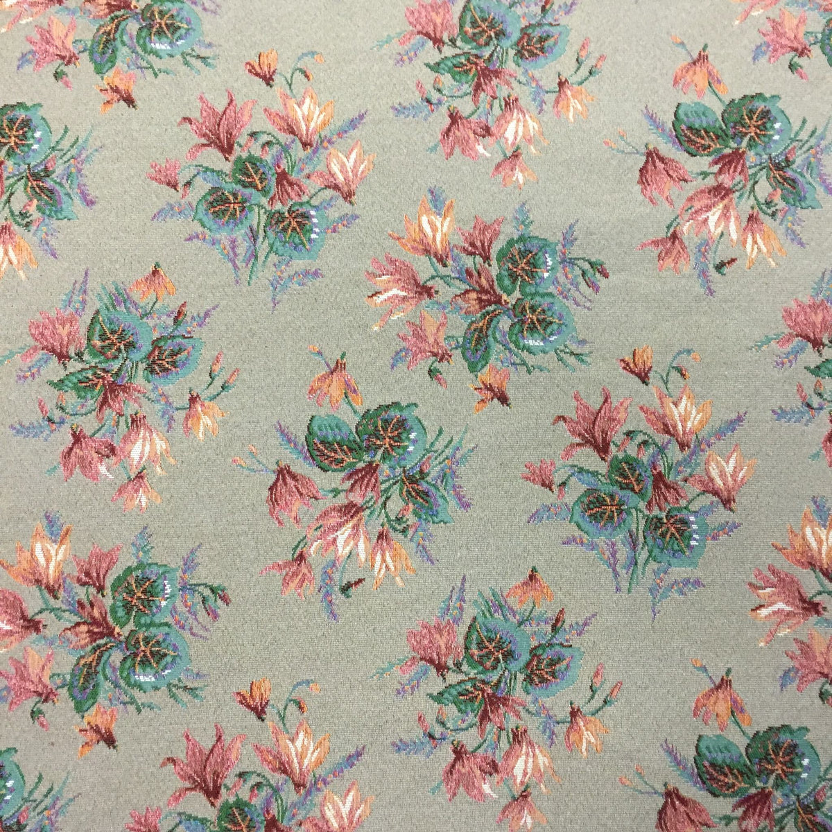Lily Bouquet Polyester Jacquard Fabric for Bags Polyester Jacquard Fabric
