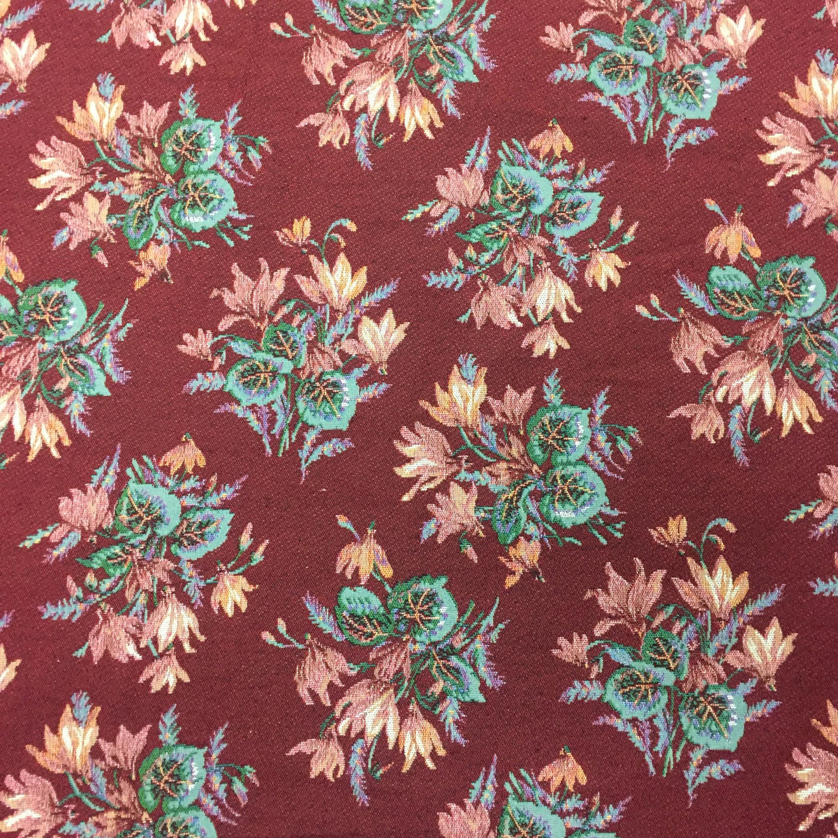 Lily Bouquet Polyester Jacquard Fabric for Bags Polyester Jacquard Fabric