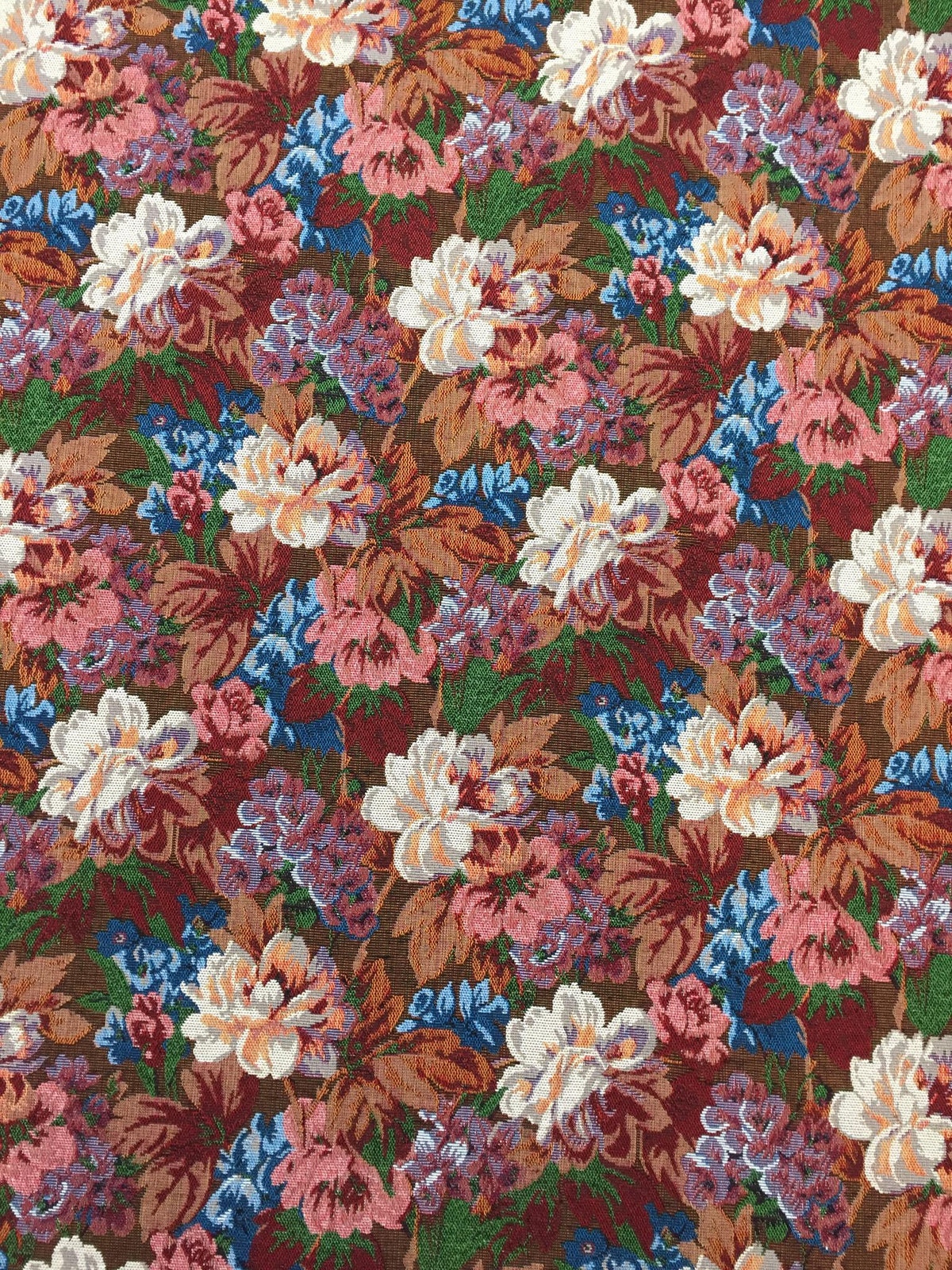 Lush Blossom Polyester Jacquard Fabric for Bags Polyester Jacquard Fabric