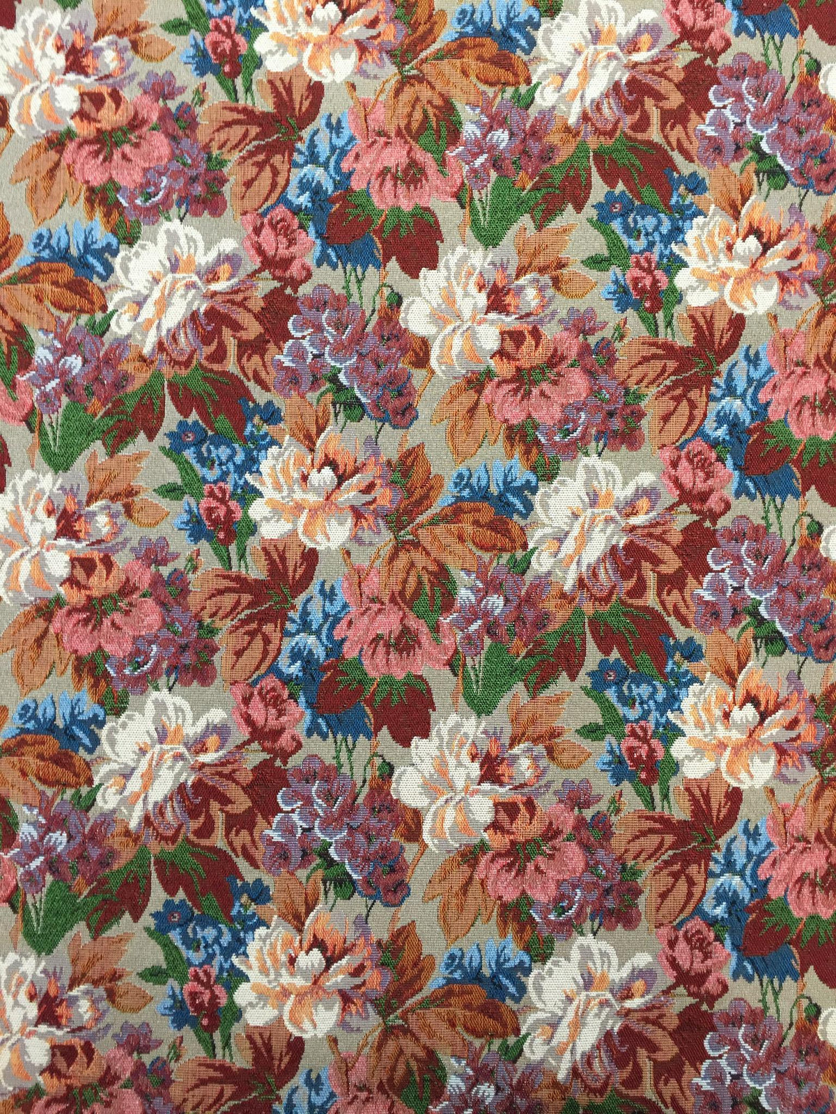 Lush Blossom Polyester Jacquard Fabric for Bags Polyester Jacquard Fabric