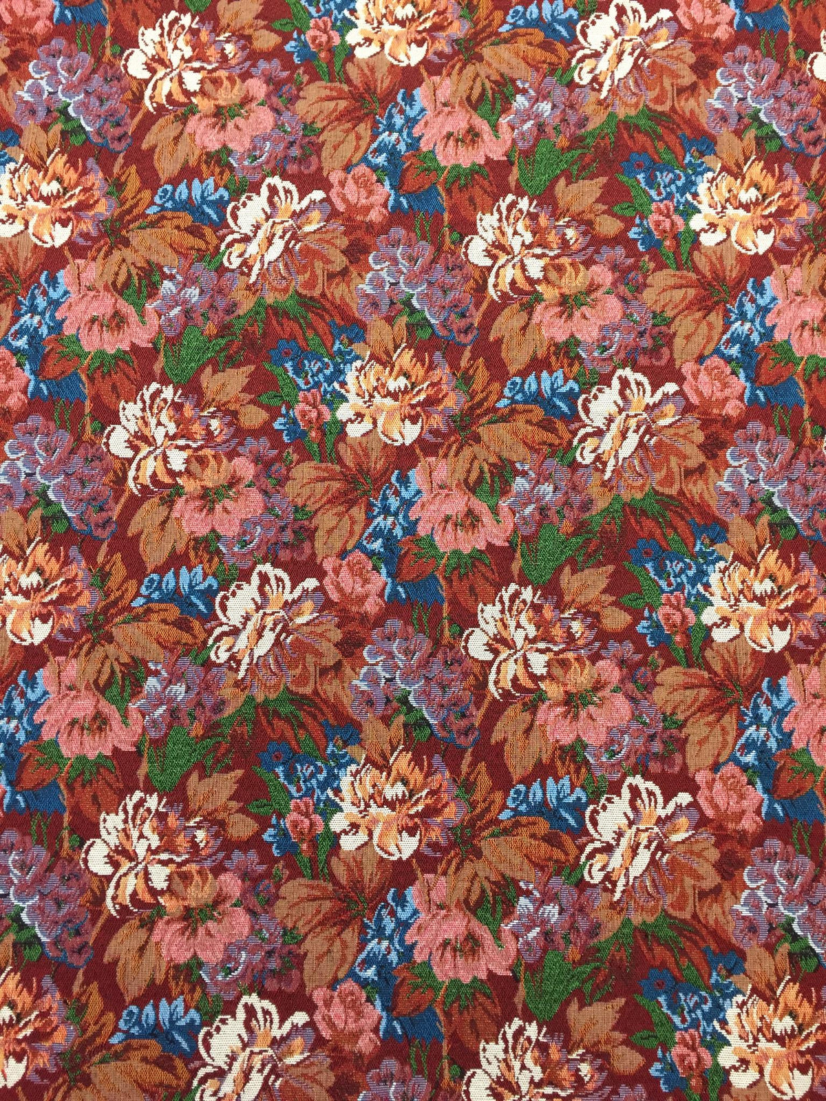 Lush Blossom Polyester Jacquard Fabric for Bags Polyester Jacquard Fabric