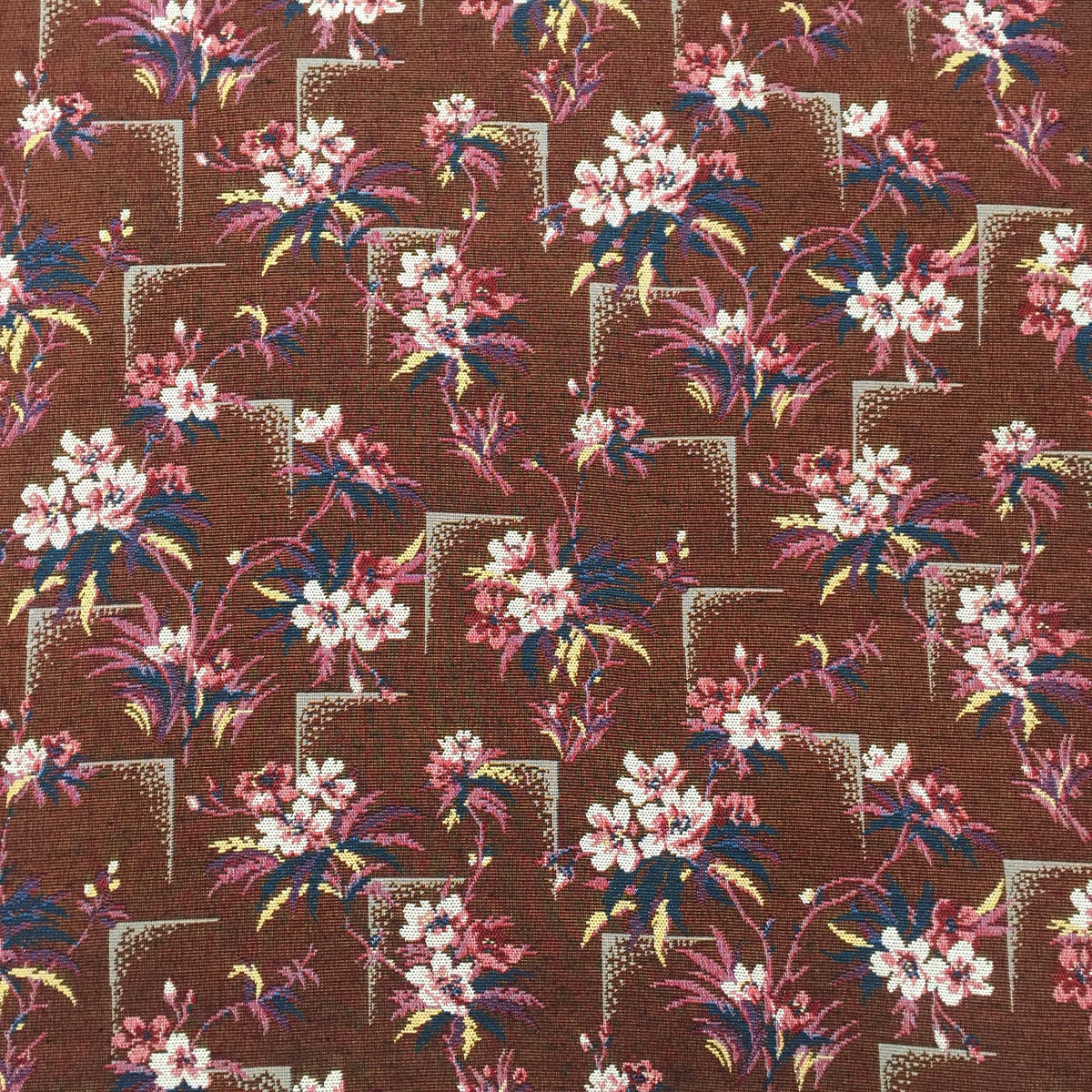 Meadow Sprig Polyester Jacquard Fabric for Bags Polyester Jacquard Fabric