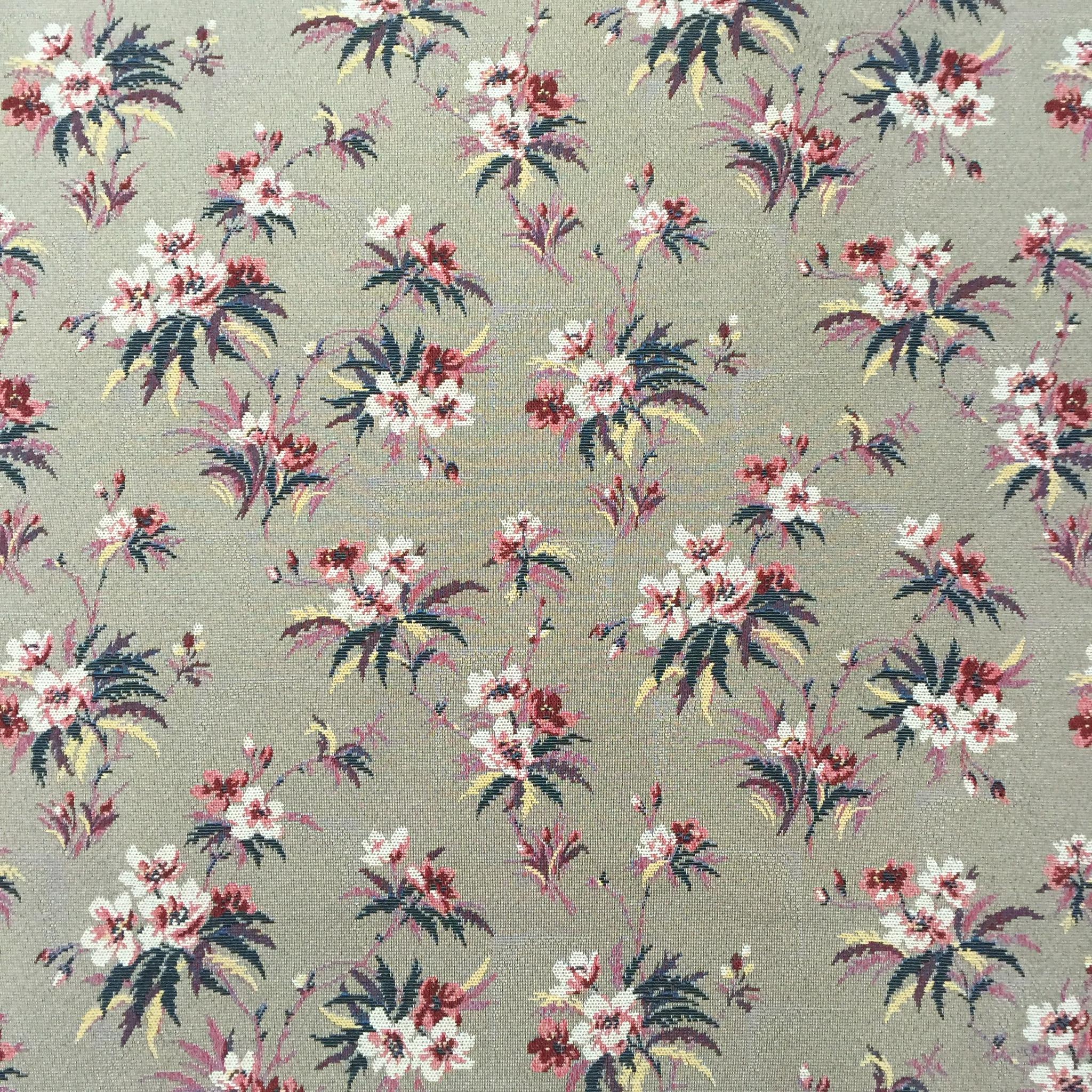 Meadow Sprig Polyester Jacquard Fabric for Bags Polyester Jacquard Fabric