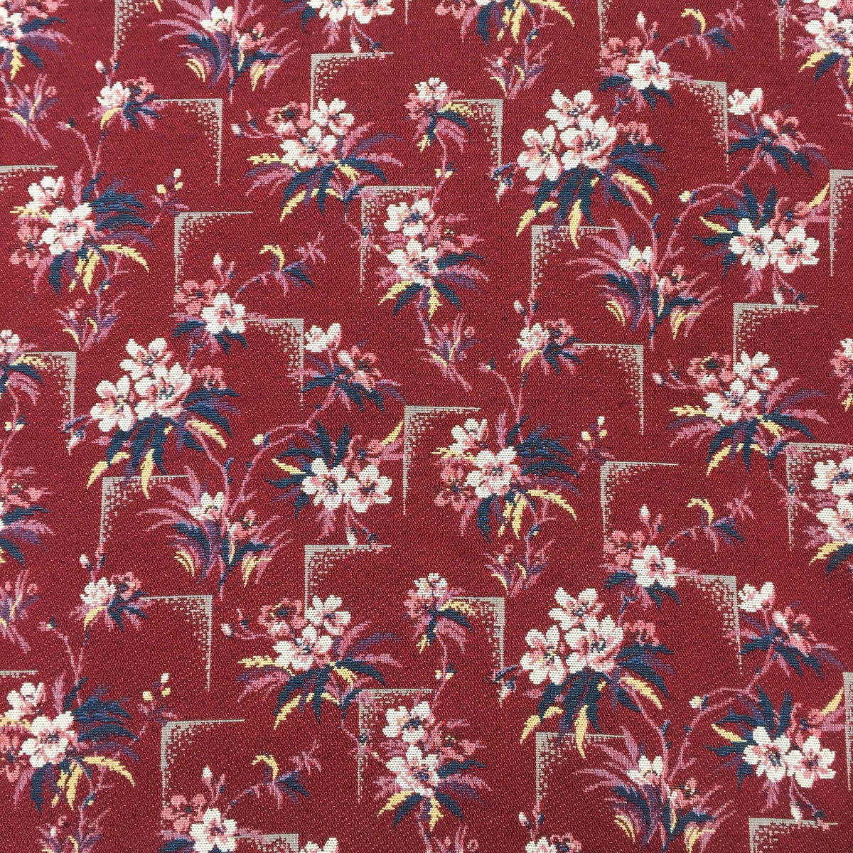 Meadow Sprig Polyester Jacquard Fabric for Bags Polyester Jacquard Fabric