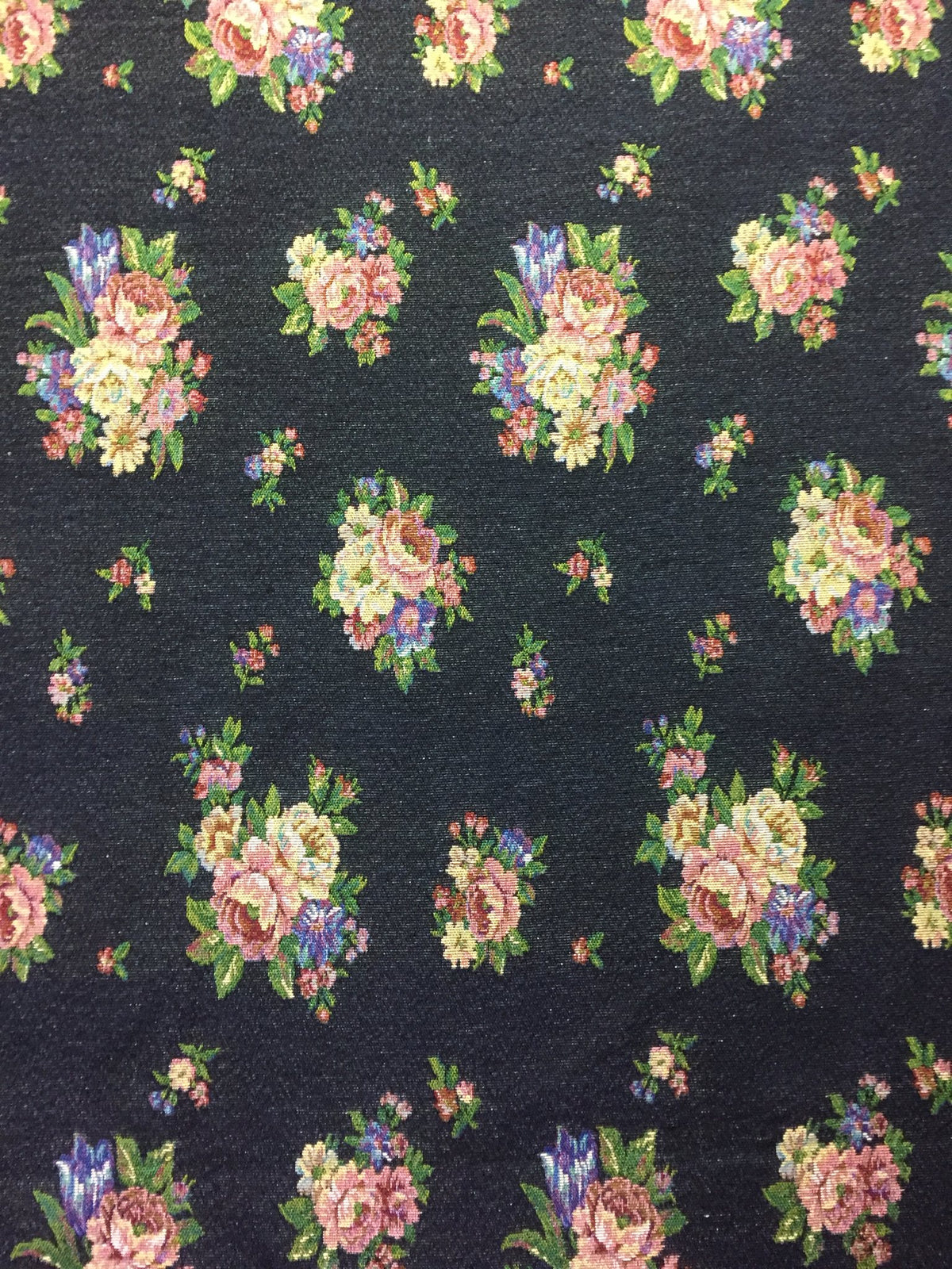 Petite Bouquet Polyester Jacquard Fabric for Bags Polyester Jacquard Fabric
