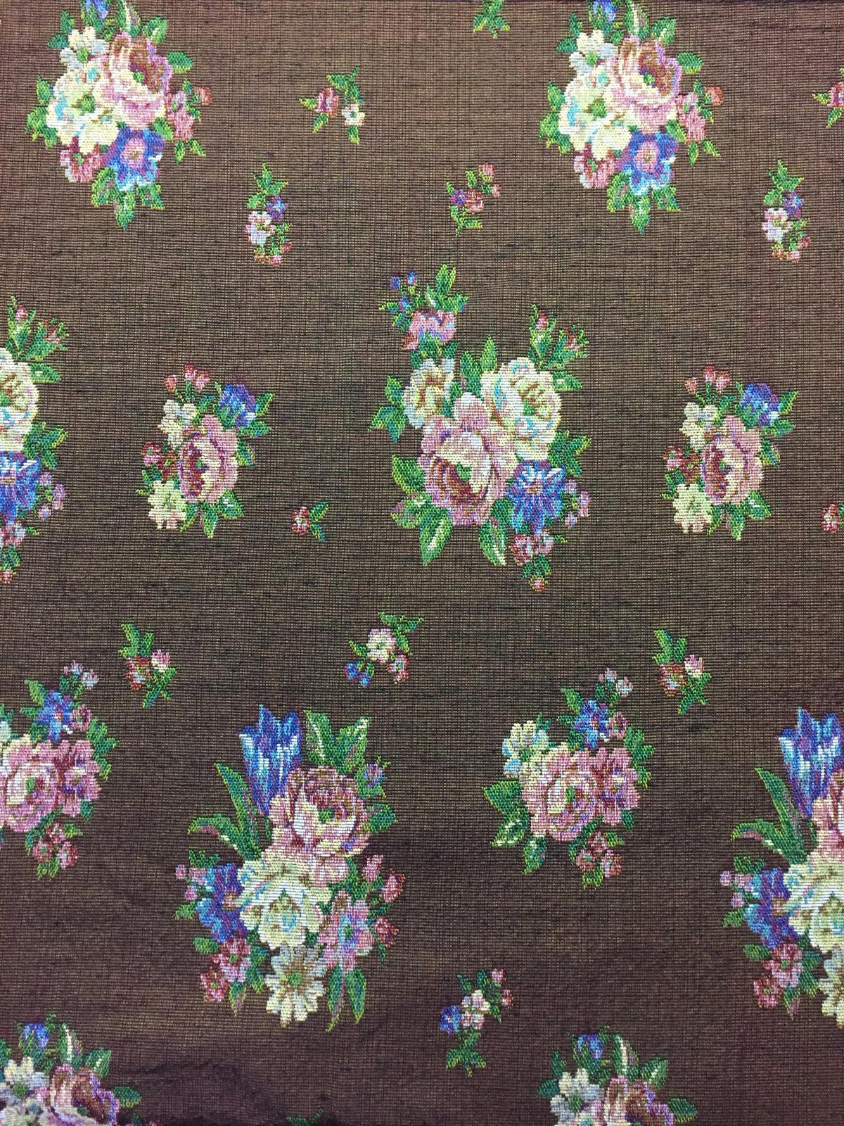 Petite Bouquet Polyester Jacquard Fabric for Bags Polyester Jacquard Fabric