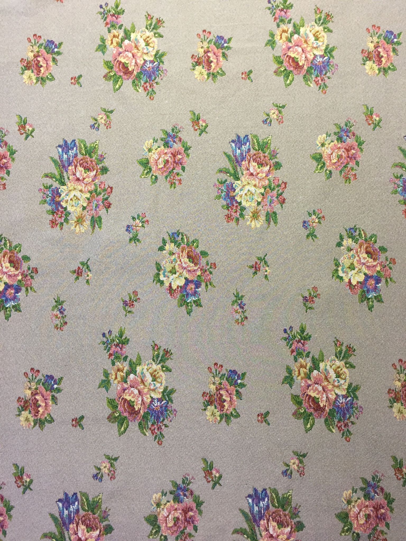 Petite Bouquet Polyester Jacquard Fabric for Bags Polyester Jacquard Fabric