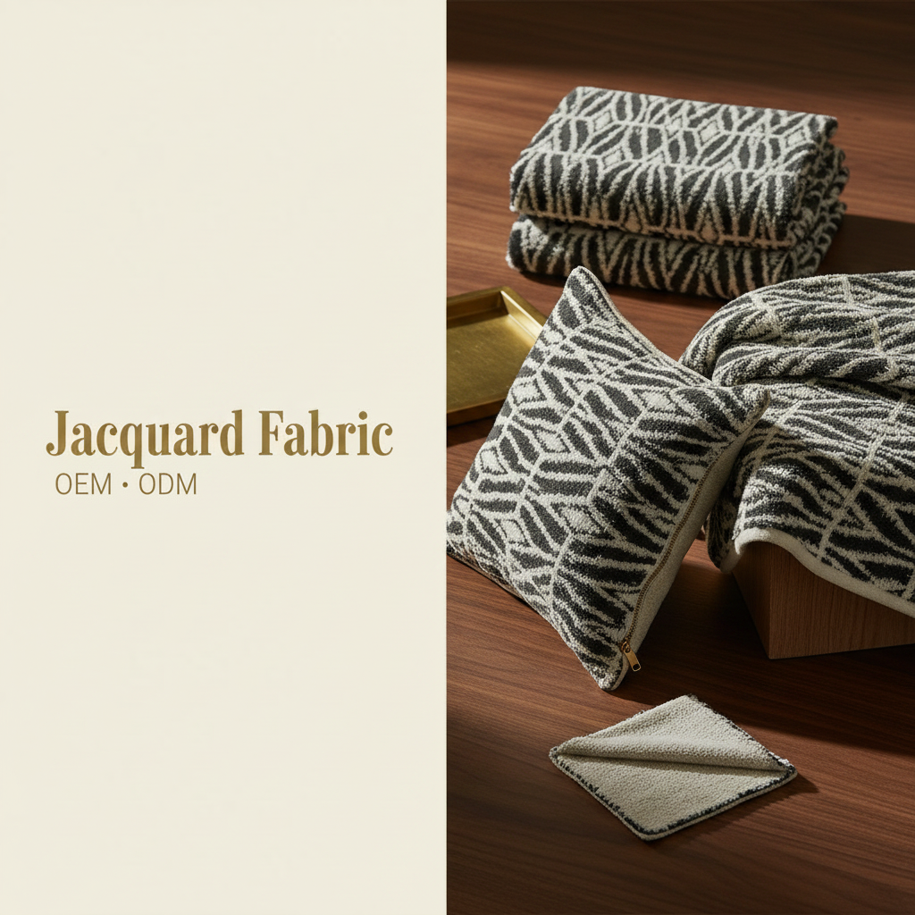 Black White Zebra Stripe Chenille Jacquard Fabric | 100% Polyester | 145cm | Coating Available | Wholesale OEM Functional Fabric