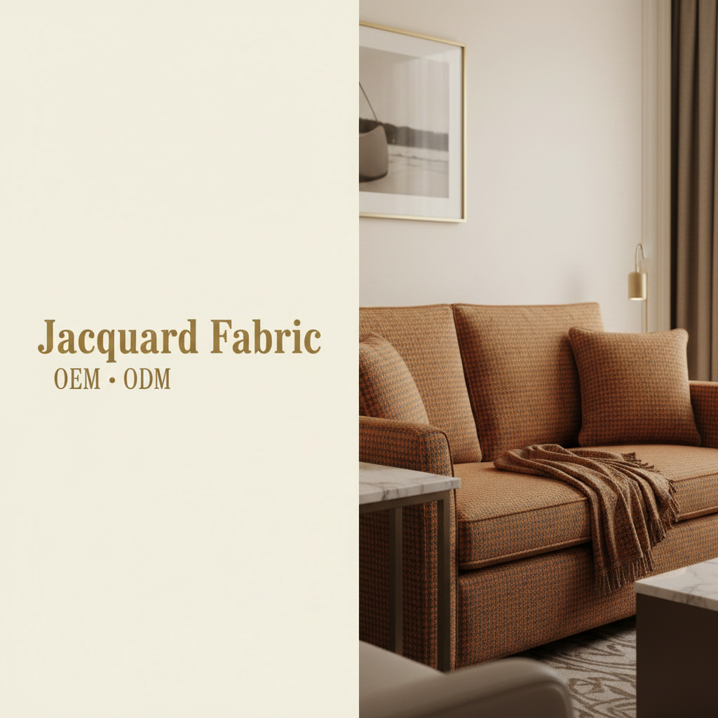 Multi-Color Open Weave Chenille Jacquard Fabric | 100% Polyester | 145cm | Coating Available | Wholesale OEM Functional Fabric