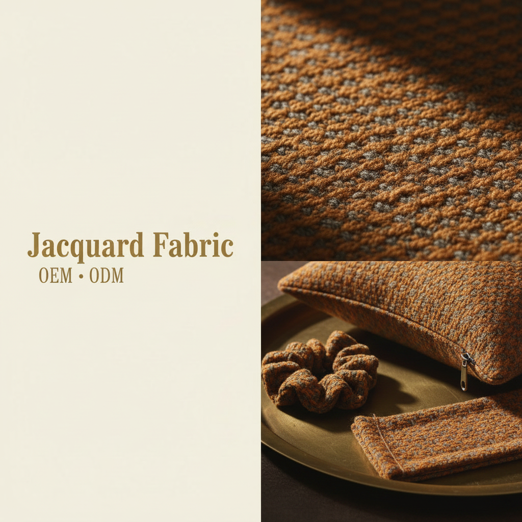 Multi-Color Open Weave Chenille Jacquard Fabric | 100% Polyester | 145cm | Coating Available | Wholesale OEM Functional Fabric