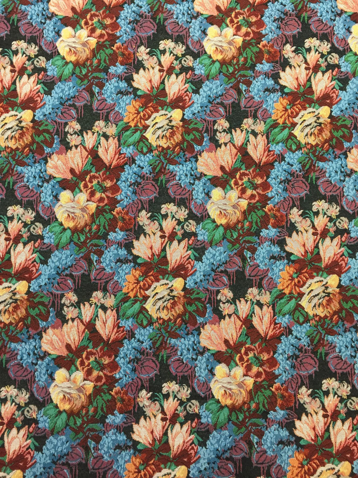 Tropical Bouquet Polyester Jacquard Fabric for Bags Polyester Jacquard Fabric