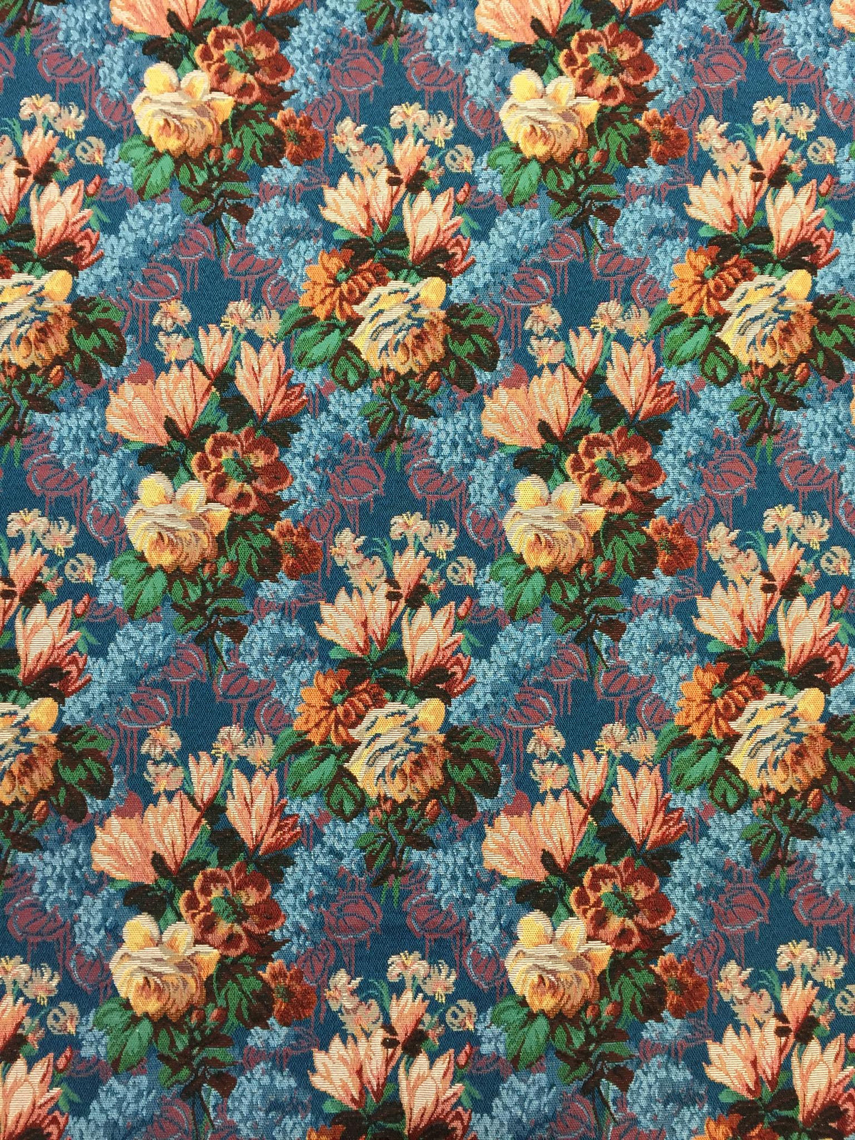 Tropical Bouquet Polyester Jacquard Fabric for Bags Polyester Jacquard Fabric