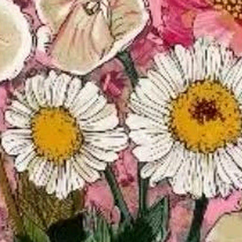 Original strawberry artwork, petal detail